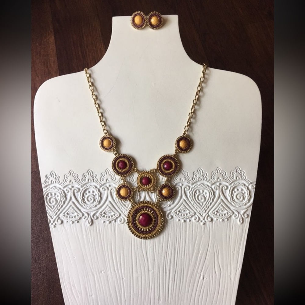 Necklace And Earrings
